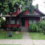 In process: painting a Vancouver heritage home
