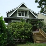 Vancouver home after painting, exterior shot